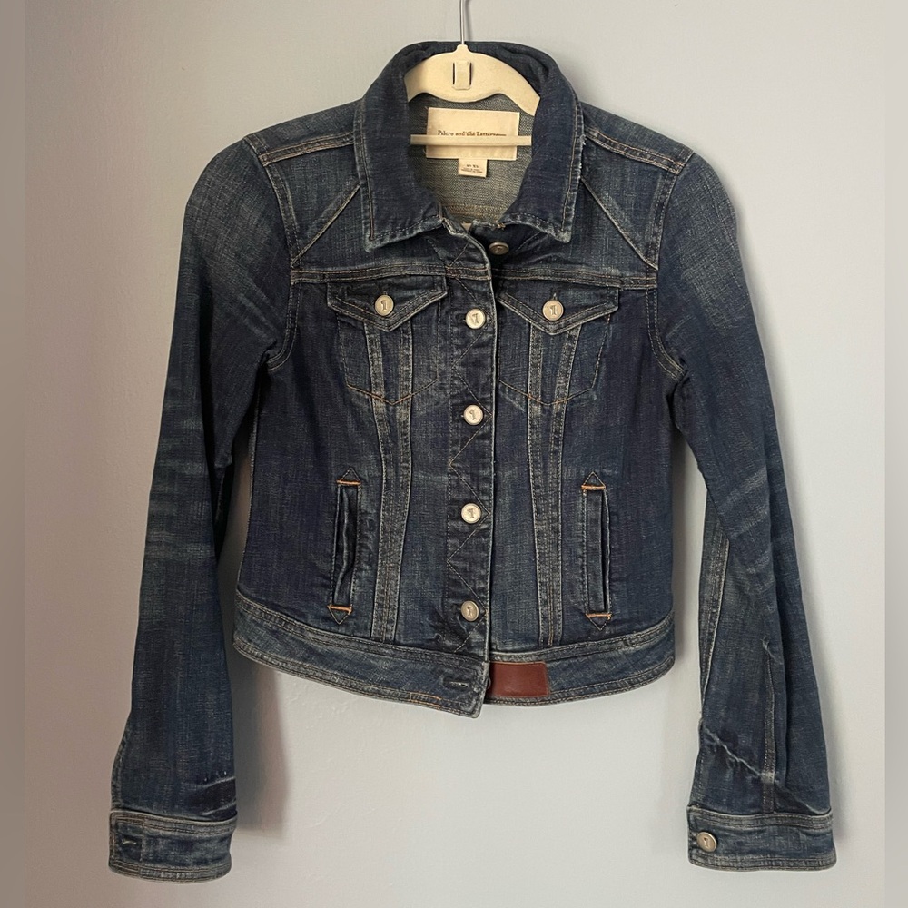 Pilcro and the Letterpress denim jacket XS
